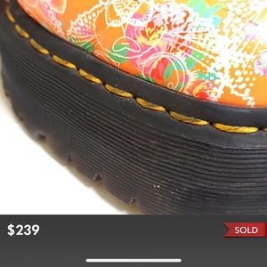 Dr. Martens Jadon Daze Leather Platform Boots